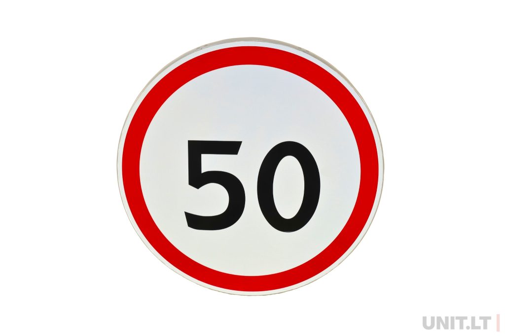 Traffic Sign - Speed Limit 50